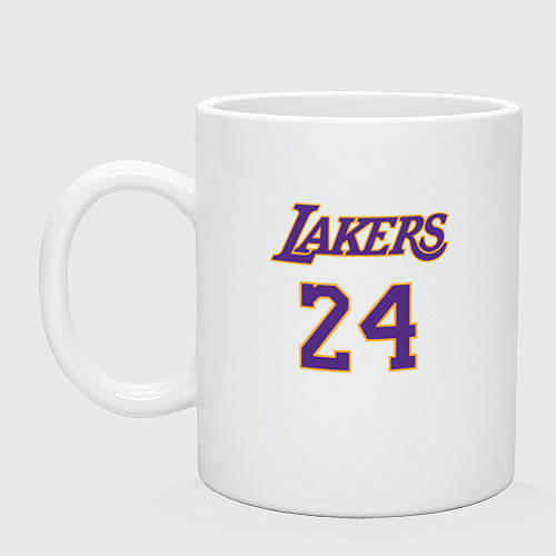 Кружка Lakers 24 / Белый – фото 1