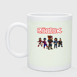 Кружка керамическая ROBLOX, цвет: фосфор