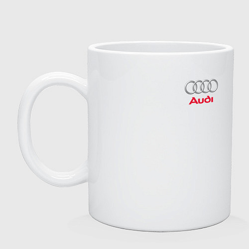 Кружка AUDI / Белый – фото 1