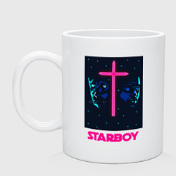 Кружка керамическая STARBOY, цвет: белый