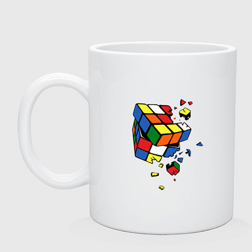 Кружка Кубик Рубика / Белый – фото 1