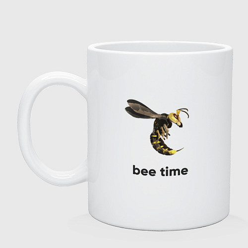 Кружка Bee time / Белый – фото 1