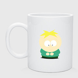 Кружка керамическая South Park Баттерс, цвет: белый