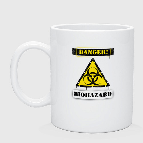 Кружка Biohazard / Белый – фото 1