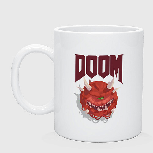 Кружка DOOM / Белый – фото 1