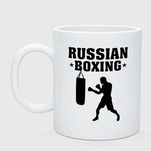 Кружка Russian Boxing / Белый – фото 1