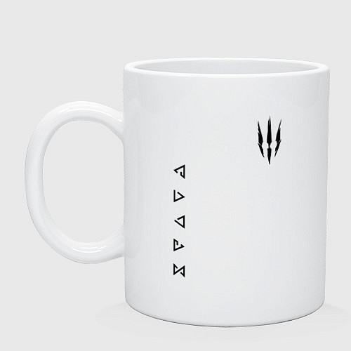 Кружка ВЕДЬМАК / Белый – фото 1