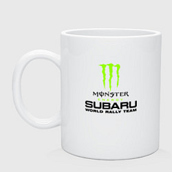 Кружка керамическая MONSTER ENERGY Z, цвет: белый