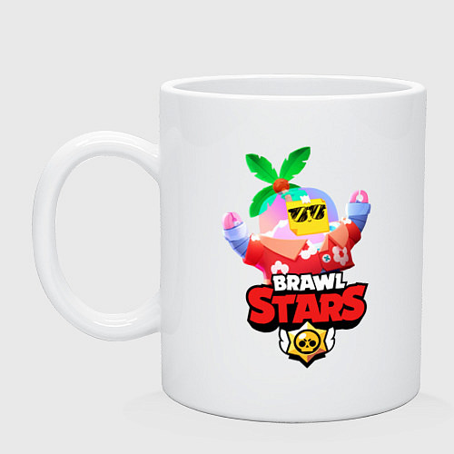 Кружка BRAWL STARS TROPICAL SPROUT / Белый – фото 1