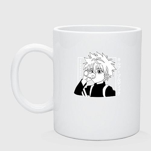 Кружка Killua Hunter x Hunter Киллуа / Белый – фото 1