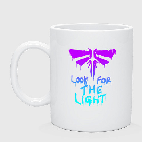 Кружка ЦИКАДЫ LOOK FOR THE LIGHT / Белый – фото 1