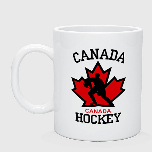 Кружка Canada Hockey / Белый – фото 1