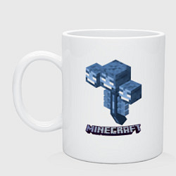Кружка керамическая Minecraft game, цвет: белый