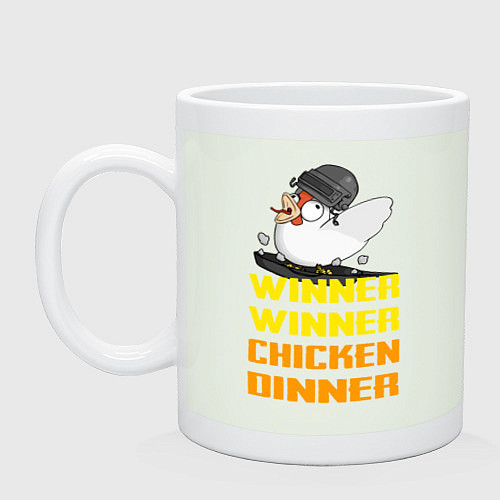 Кружка PUBG Winner Chicken Dinner / Фосфор – фото 1