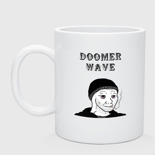 Кружка Doomer Wave / Белый – фото 1