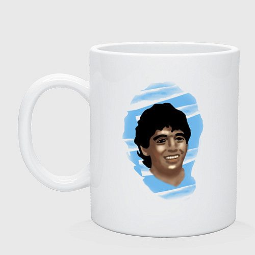 Кружка Diego Maradona / Белый – фото 1