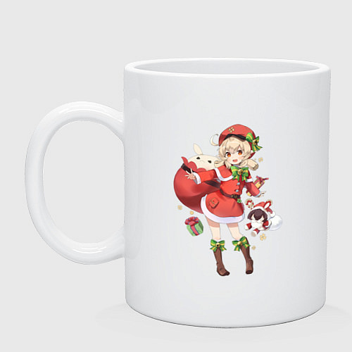 Кружка Рождественская Кли / Белый – фото 1