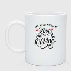 Кружка Love and Wine