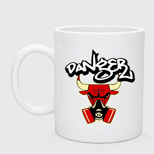 Кружка Danger Chicago Bulls / Белый – фото 1