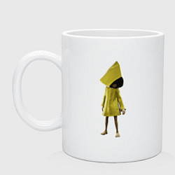 Кружка керамическая Little Nightmares, цвет: белый