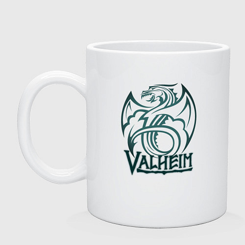 Кружка Valheim Dragon / Белый – фото 1