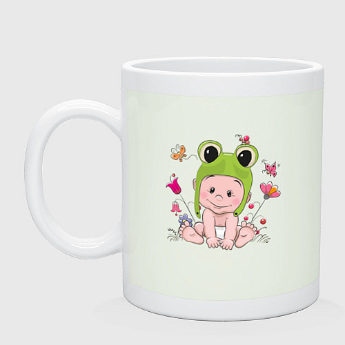 Кружка Малыш лягушенок / Фосфор – фото 1