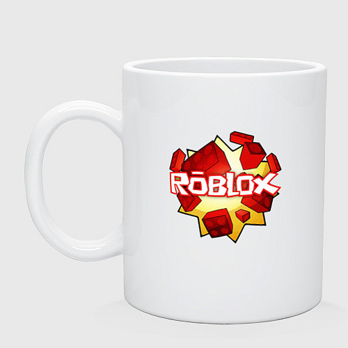 Кружка ROBLOX LOGO / Белый – фото 1