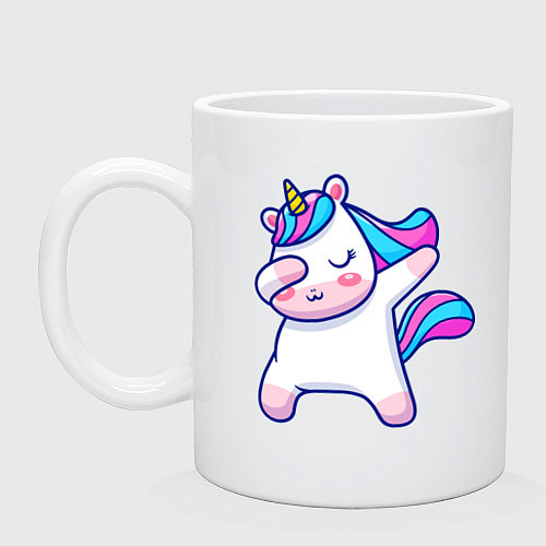 Кружка Cute unicorn / Белый – фото 1