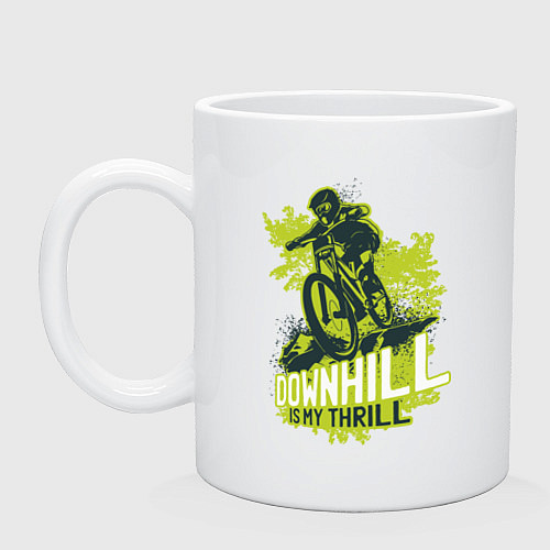 Кружка Downhill / Белый – фото 1