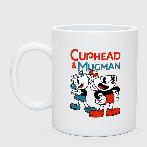 Кружка Cuphead & Mugman / Белый – фото 1