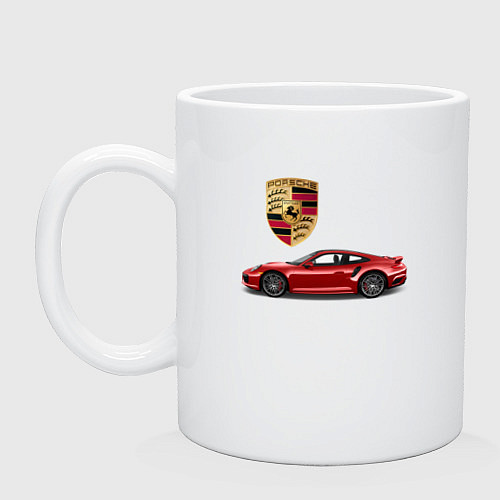 Кружка PORSCHE / Белый – фото 1