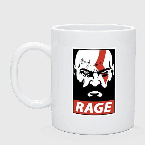 Кружка RAGE GOW / Белый – фото 1