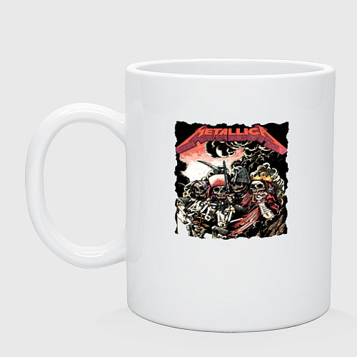 Кружка METALLICA HARD ROCK / Белый – фото 1