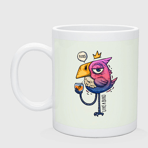 Кружка Светская птица / Фосфор – фото 1