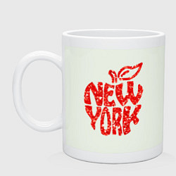 Кружка керамическая NEW YORK, цвет: фосфор