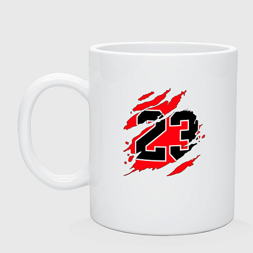 Кружка Bulls 23 / Белый – фото 1