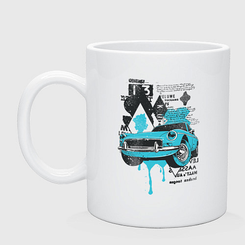 Кружка Sportcar / Белый – фото 1