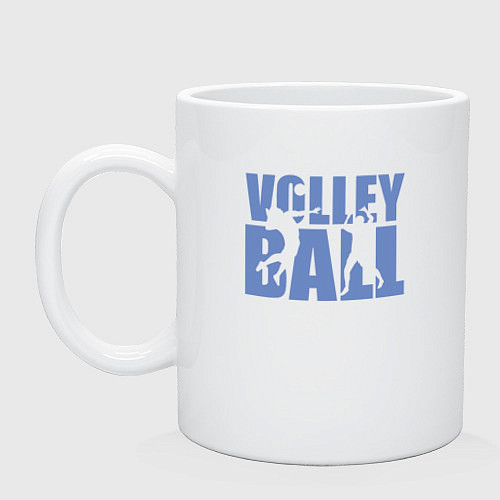Кружка Volley Ball / Белый – фото 1