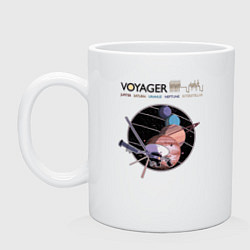 Кружка керамическая VOYAGER, цвет: белый