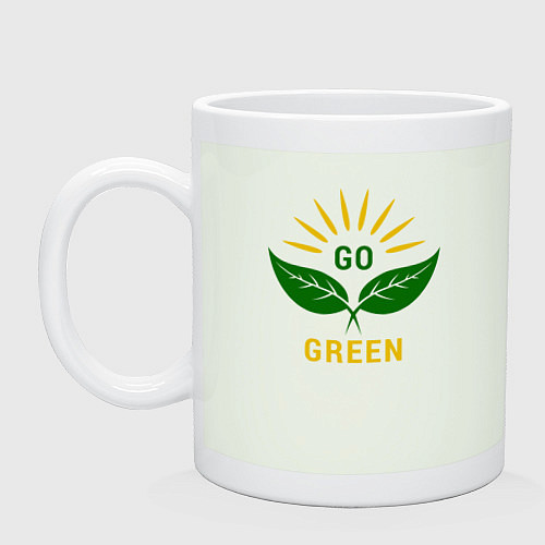 Кружка Go Green / Фосфор – фото 1