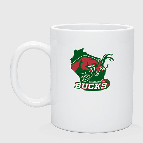 Кружка Milwaukee Bucks / Белый – фото 1