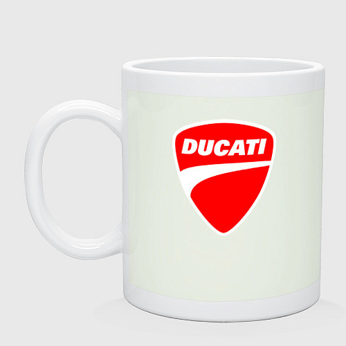 Кружка DUCATI ДУКАТИ ЭМБЛЕМА / Фосфор – фото 1