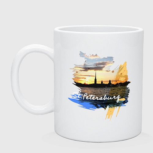 Кружка Travel Санк-Петербург / Белый – фото 1