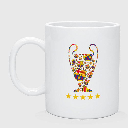 Кружка Barcelona Cup / Белый – фото 1