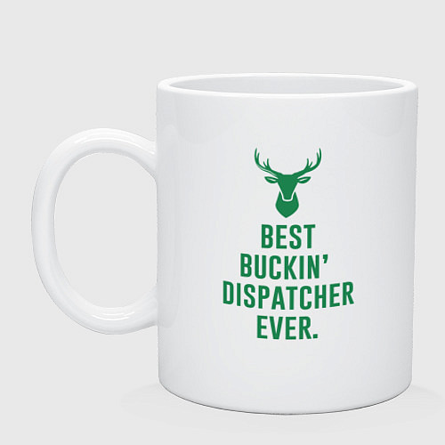 Кружка Best Dispatcher / Белый – фото 1