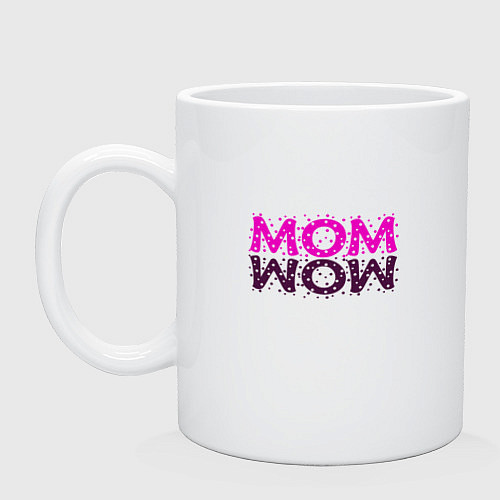 Кружка MOM / Белый – фото 1