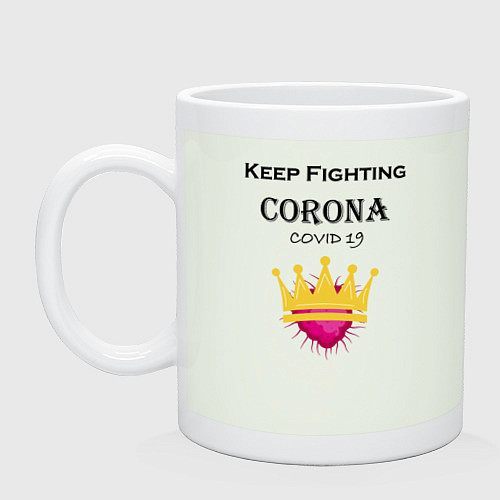 Кружка Fighting Corona / Фосфор – фото 1