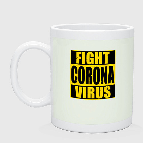 Кружка Fight Corona Virus / Фосфор – фото 1