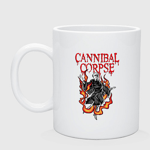 Кружка Cannibal Corpse Труп Каннибала Z / Белый – фото 1