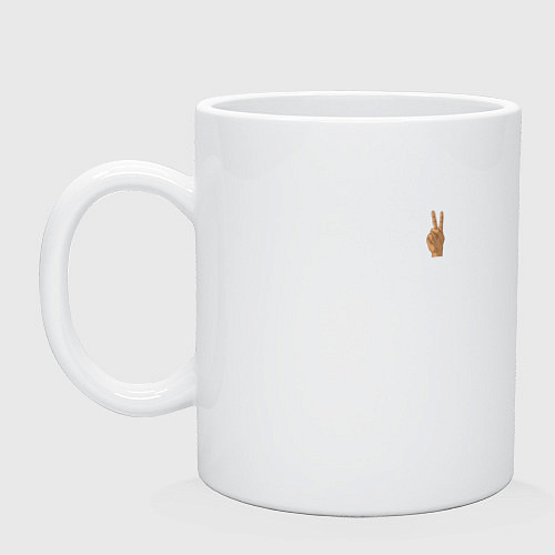 Кружка Peace Мир Z / Белый – фото 1